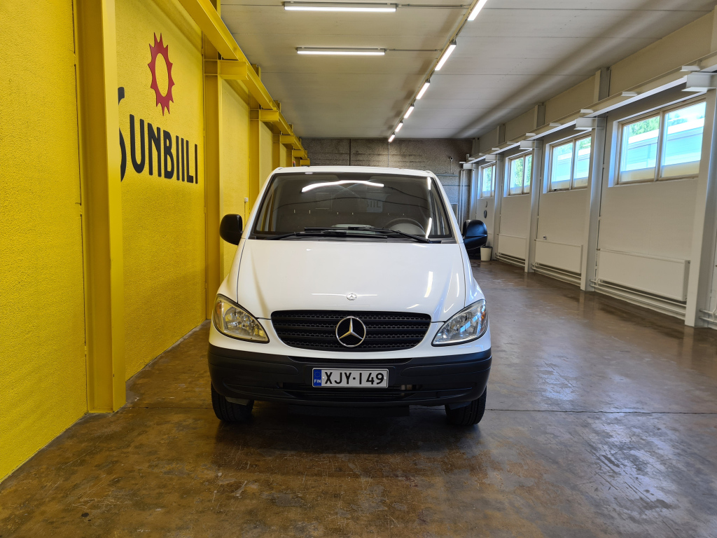 Mercedes-Benz Vito 111 CDI 4x4 Aut. + Webasto + Takatilan lämmitin/tuuletus + Sivuovet molemmilla puolilla + Peruutustutka - Sunbiili